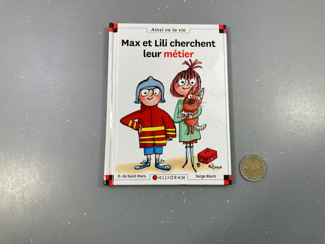 Max et Lilicherchent leur métier, moins cher chez Petit Kiwi