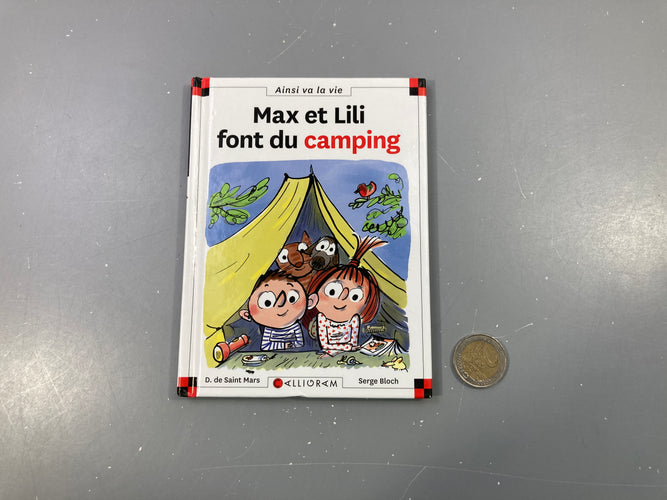 Max et Lili ofont du camping, moins cher chez Petit Kiwi
