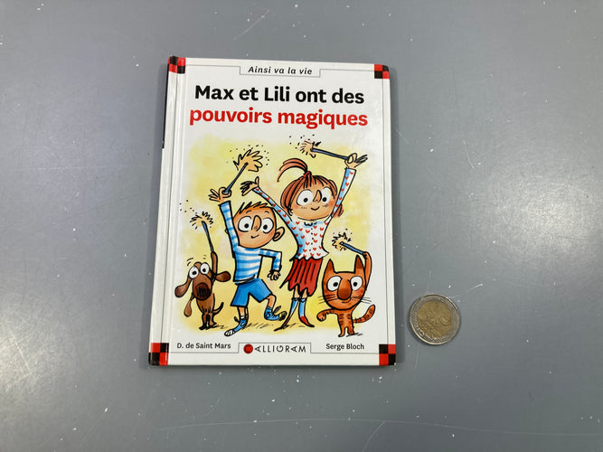 Max et Lili ont des pouvoirs magiques, moins cher chez Petit Kiwi