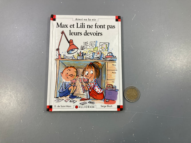 Max et Lili ne font pas leurs devoirs, moins cher chez Petit Kiwi