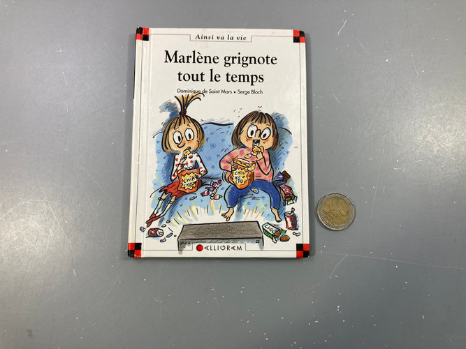 Marlène grignote tout le temps, moins cher chez Petit Kiwi