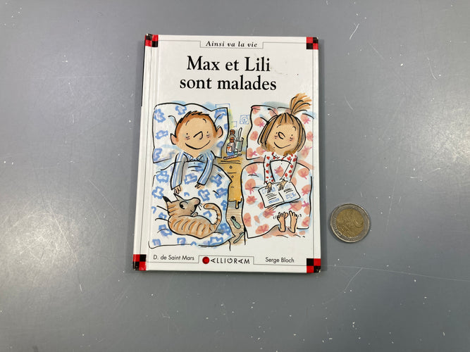 Max et Lili sont malades, moins cher chez Petit Kiwi
