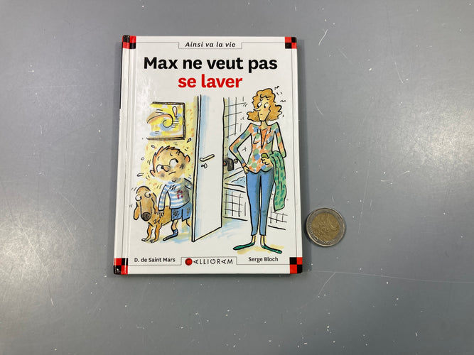 Max ne veut pas se laver, moins cher chez Petit Kiwi