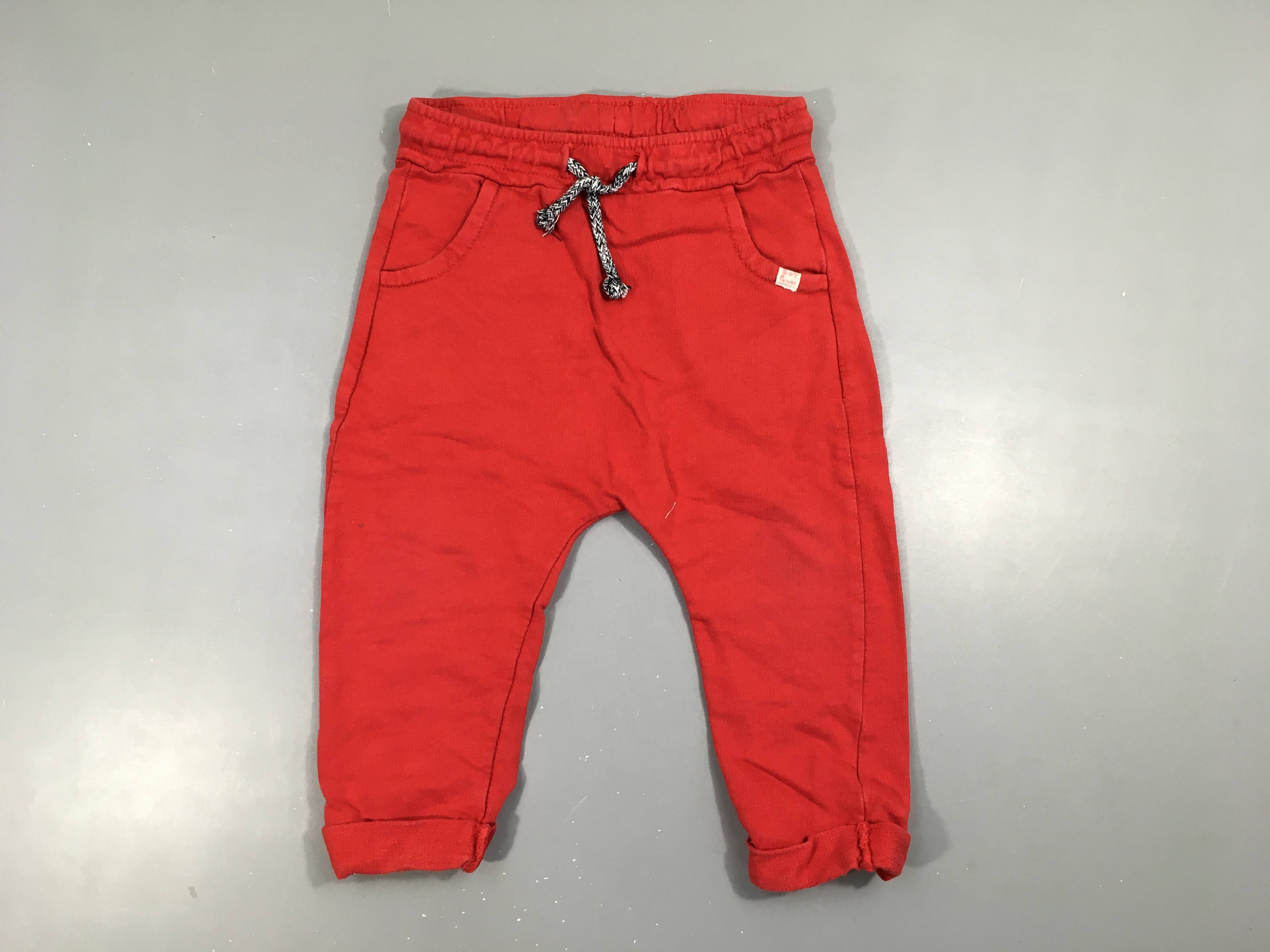 Pantalon molleton rouge