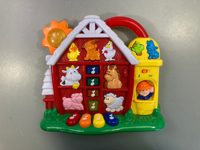 Ferme musical interactive-Fonctionne, moins cher chez Petit Kiwi