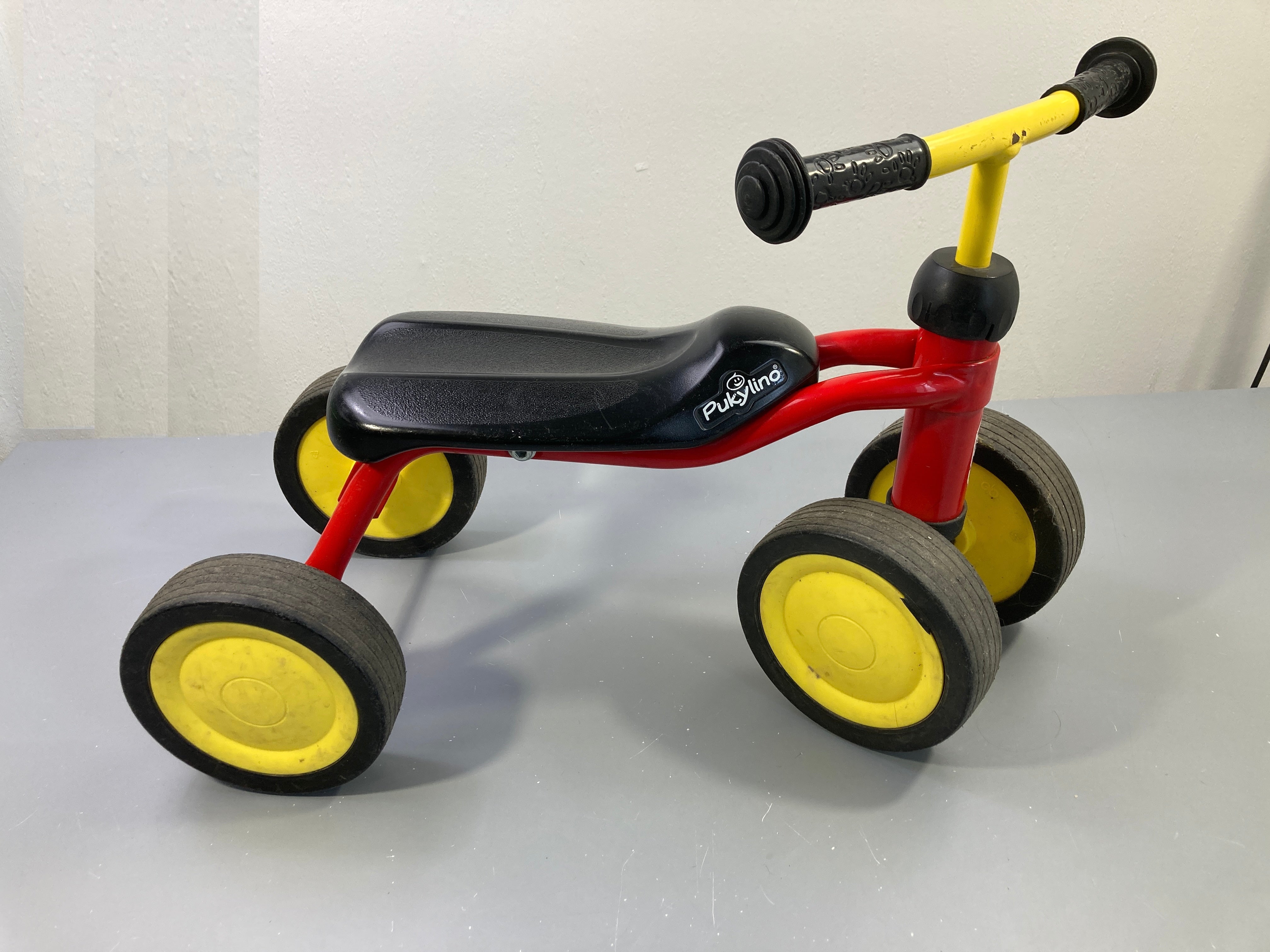 Puky Vélo enfant Pukylino rouge-jaune +12m
