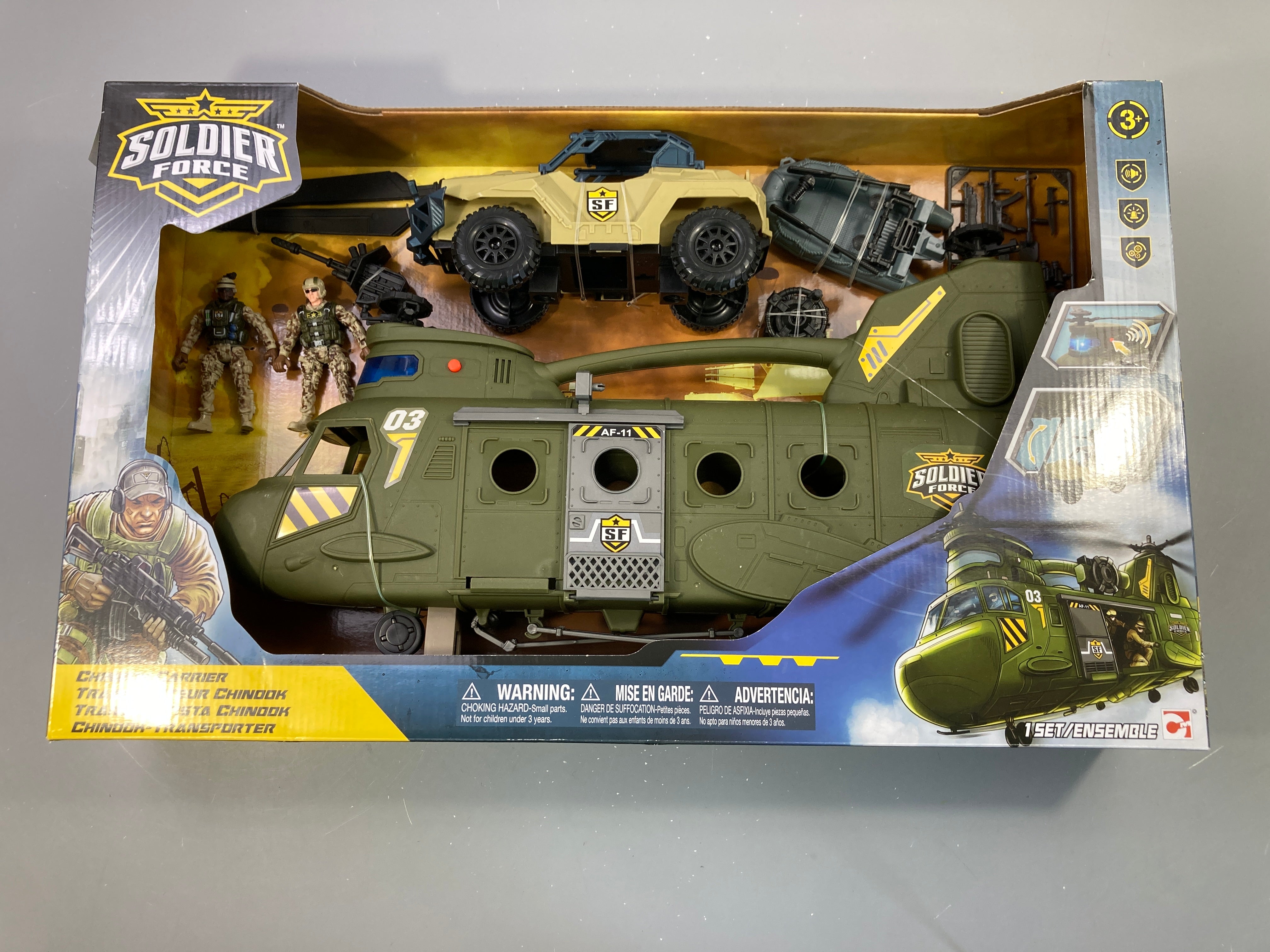 Neuf-Soldier Force Transport Chinook +3a