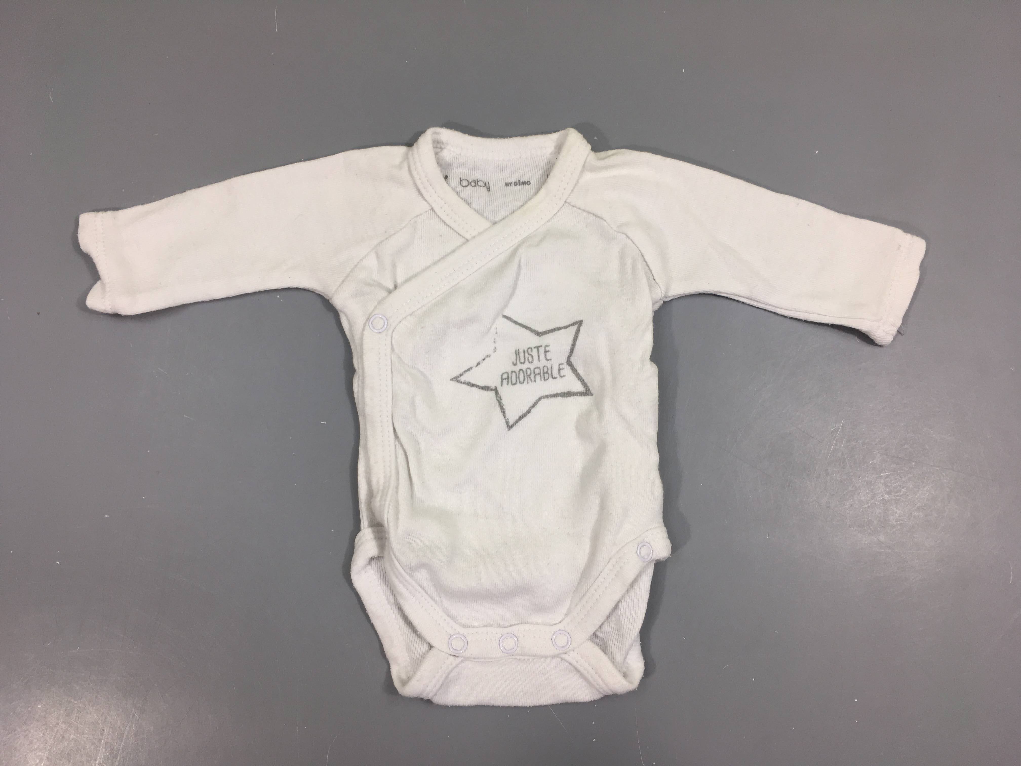 Body m.l blanc juste adorable