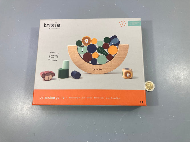 Trixie-Balancing game-Jeu en bois Complet +3a, moins cher chez Petit Kiwi