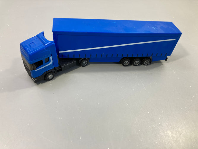 Camion bleu Traces usures, moins cher chez Petit Kiwi