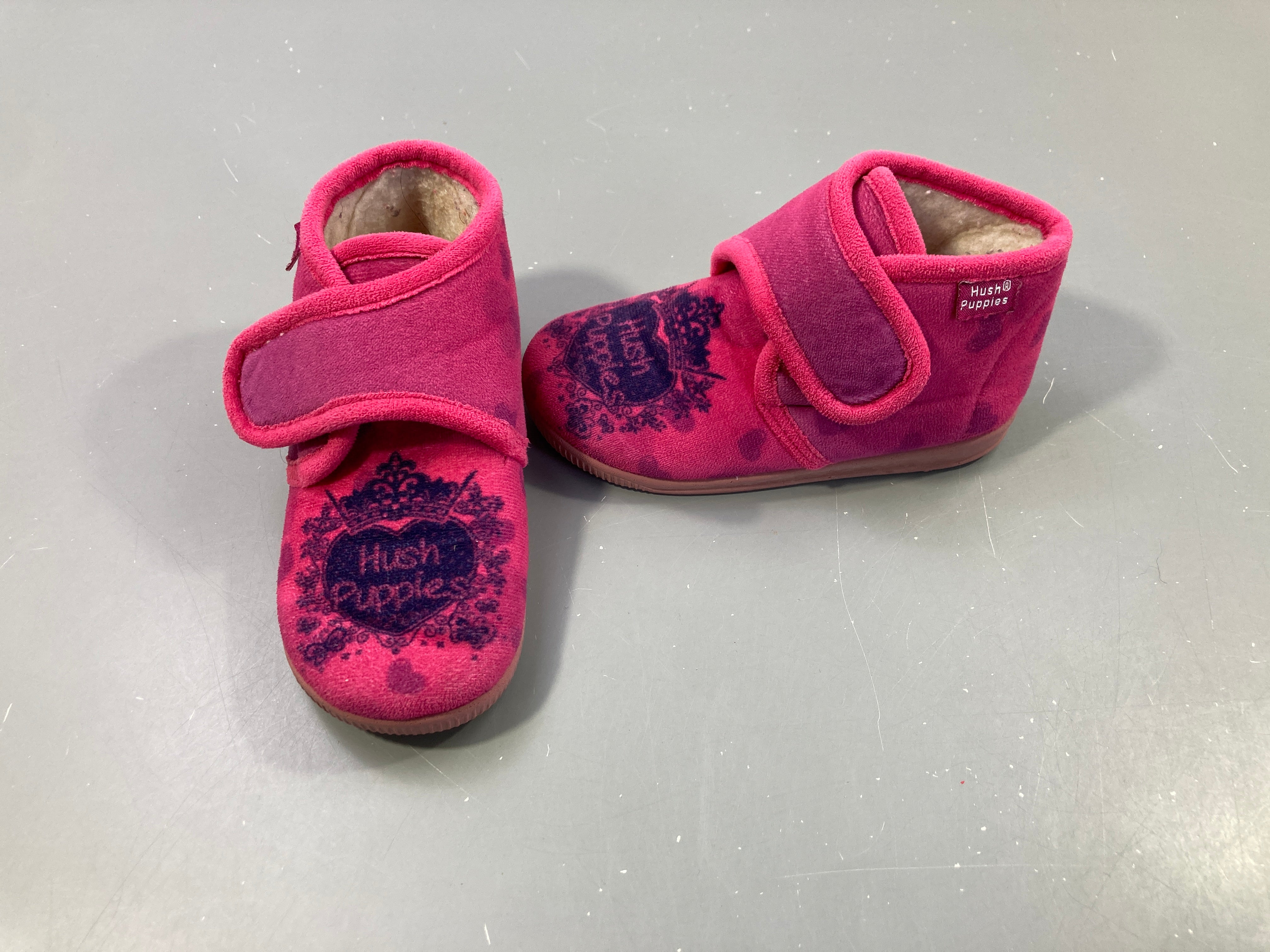 Pantoufles rose Hush Puppies