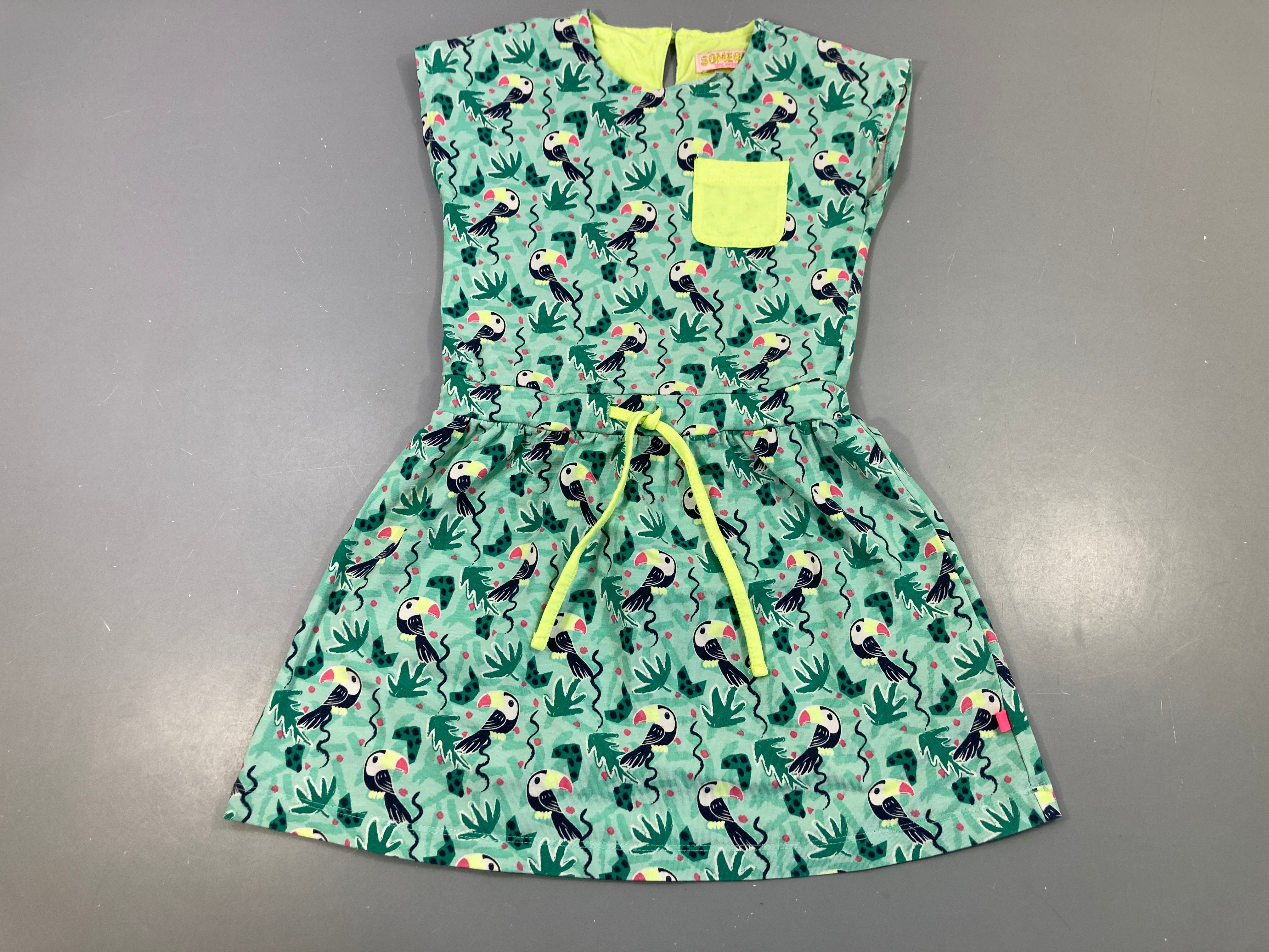 Robe m.c jersey bleu clair toucans