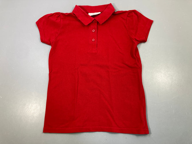 Polo m.c rouge, moins cher chez Petit Kiwi