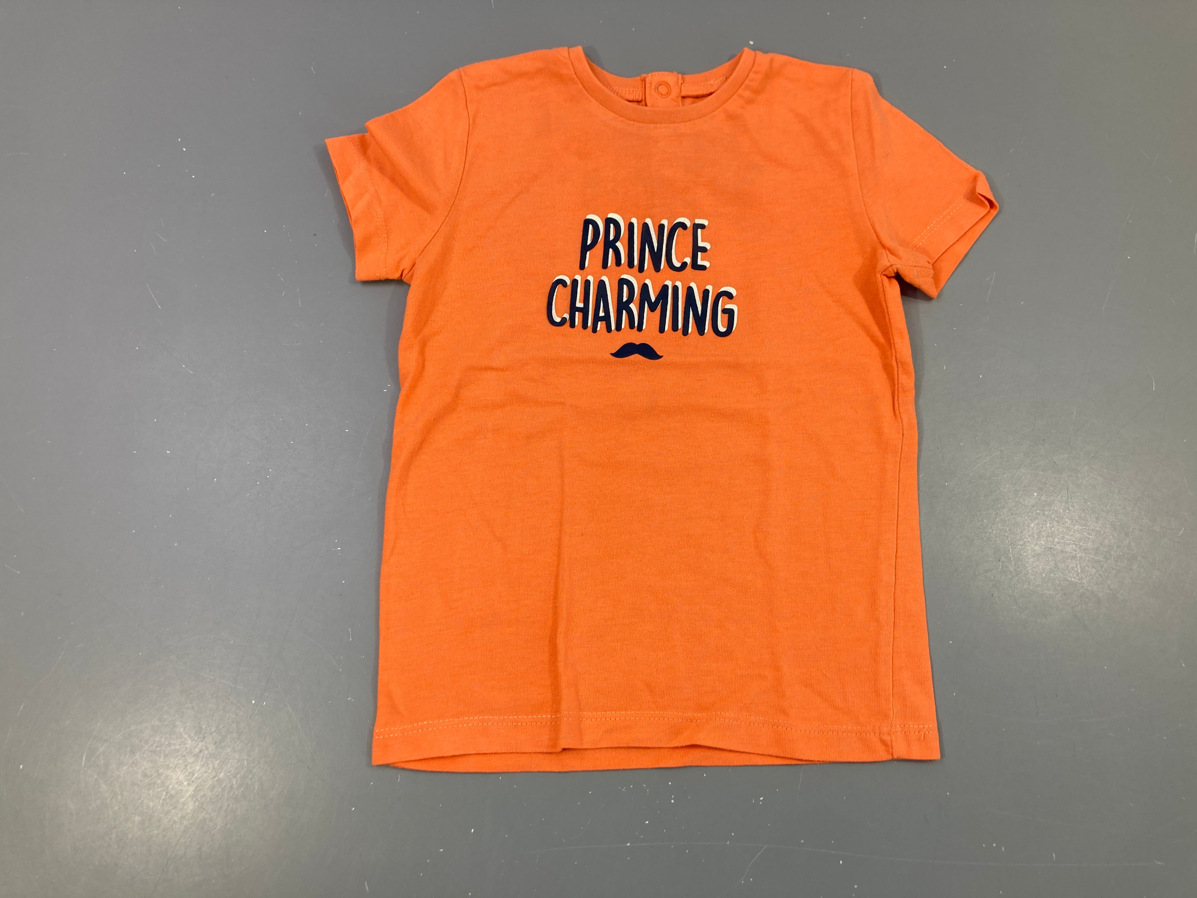 T-shirt m.c orange prince charming