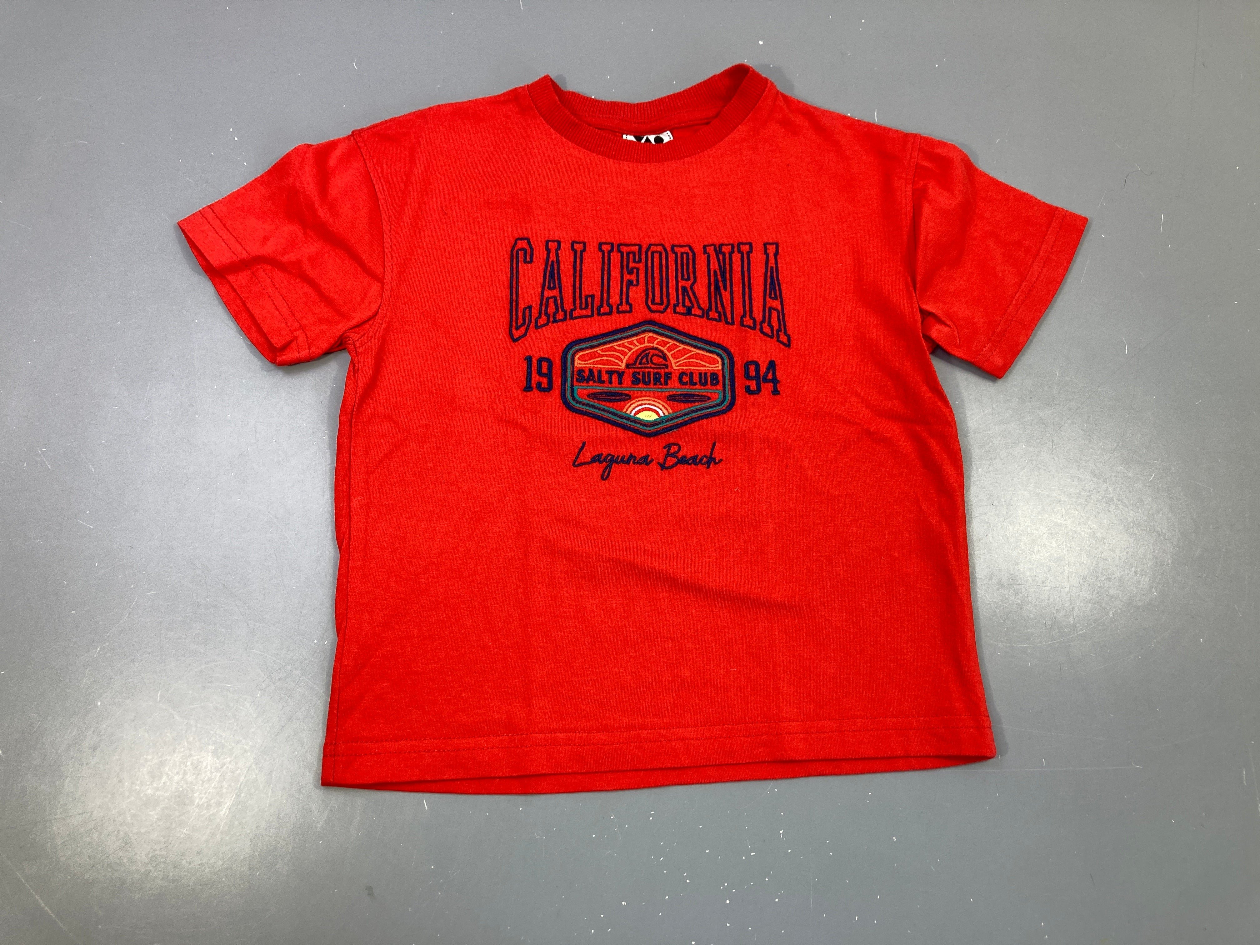 T-shirt m.c rouge california