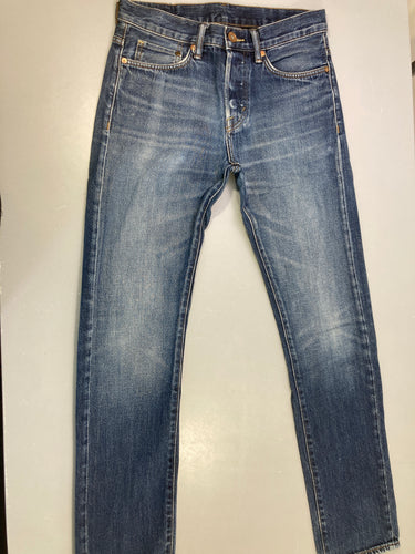Jeans foncé effet délavé 29, moins cher chez Petit Kiwi