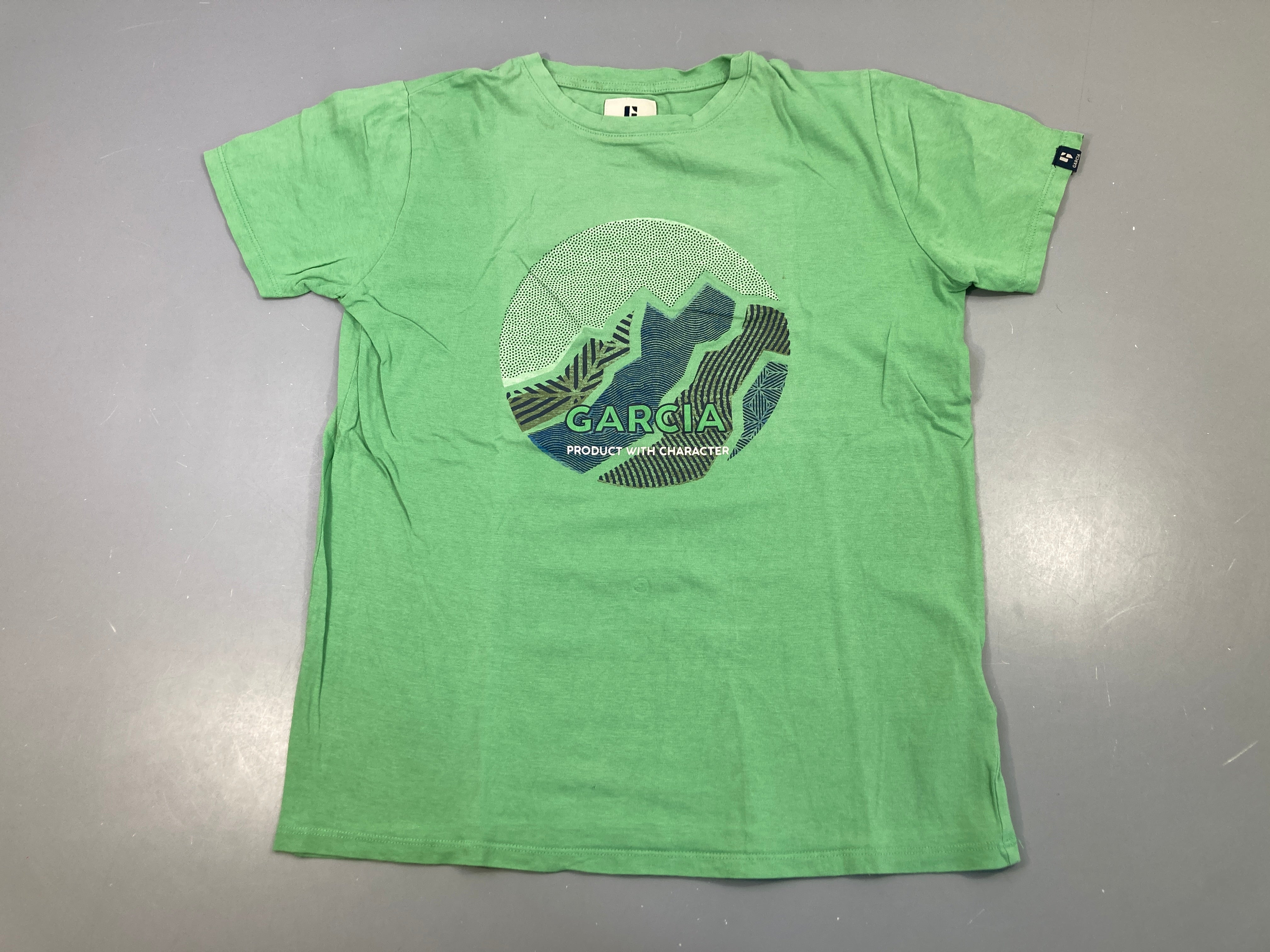 T-shirt m.c vert rond