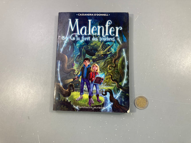 Malenfer la forêt des ténèbres coin bas couverture corné, moins cher chez Petit Kiwi