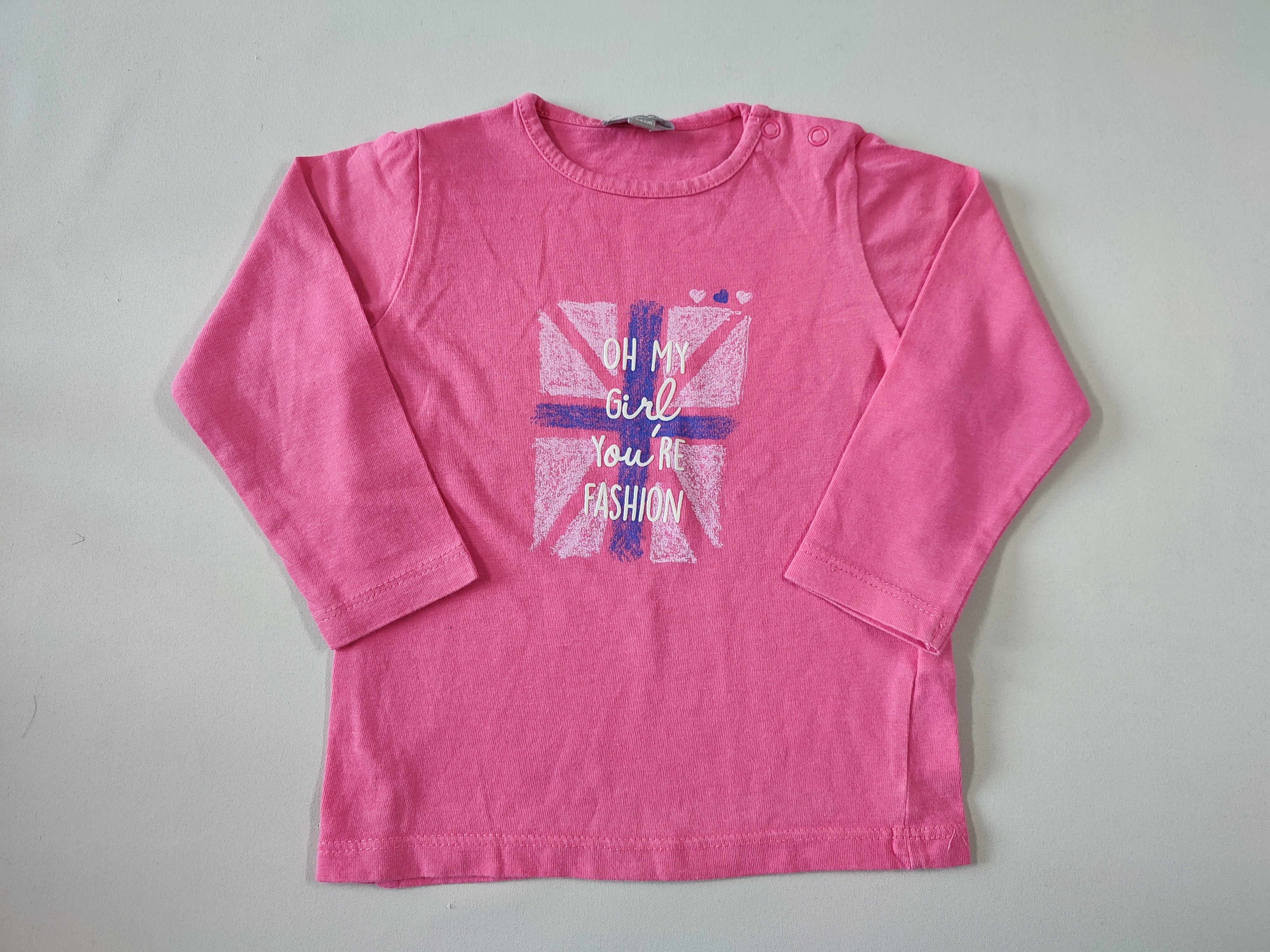 T-shirt m.l rose 