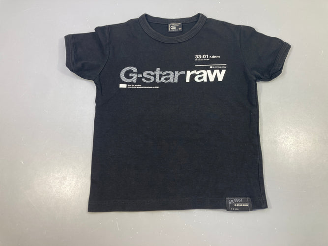 T-shirt m.c noir G-star, moins cher chez Petit Kiwi