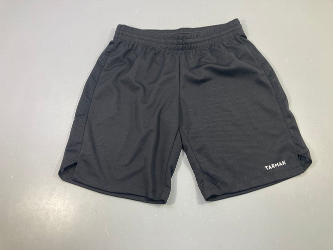 Short de sport noir Tarmak, moins cher chez Petit Kiwi