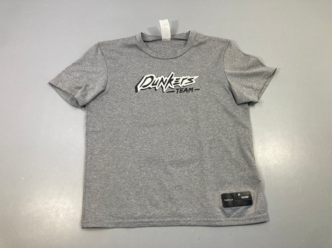 T-shirt m.c gris chiné Dunkers Team, moins cher chez Petit Kiwi