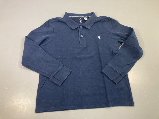 Polo ml bleu marine Ok, moins cher chez Petit Kiwi