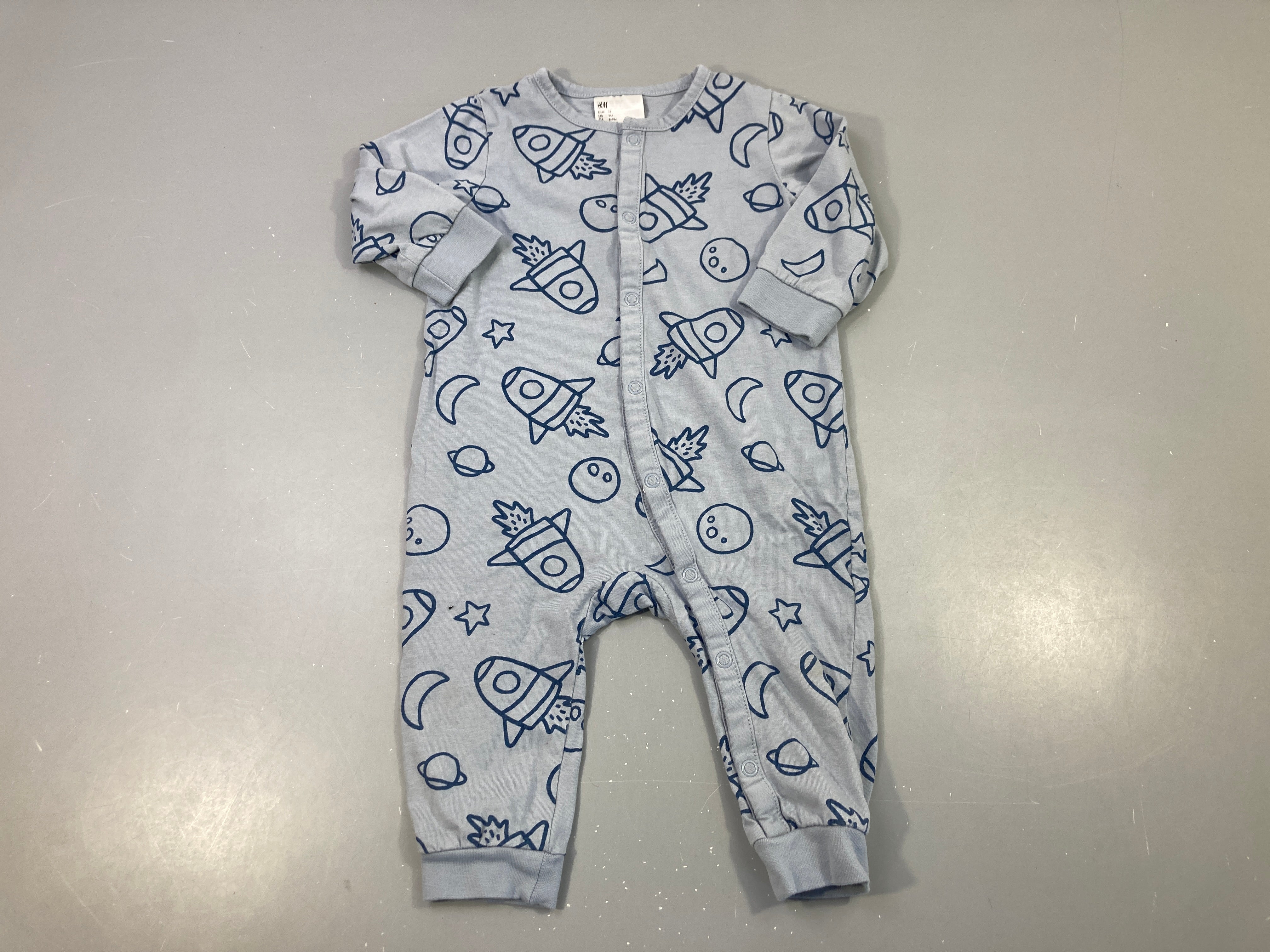 Combinaison bleue jersey fusée