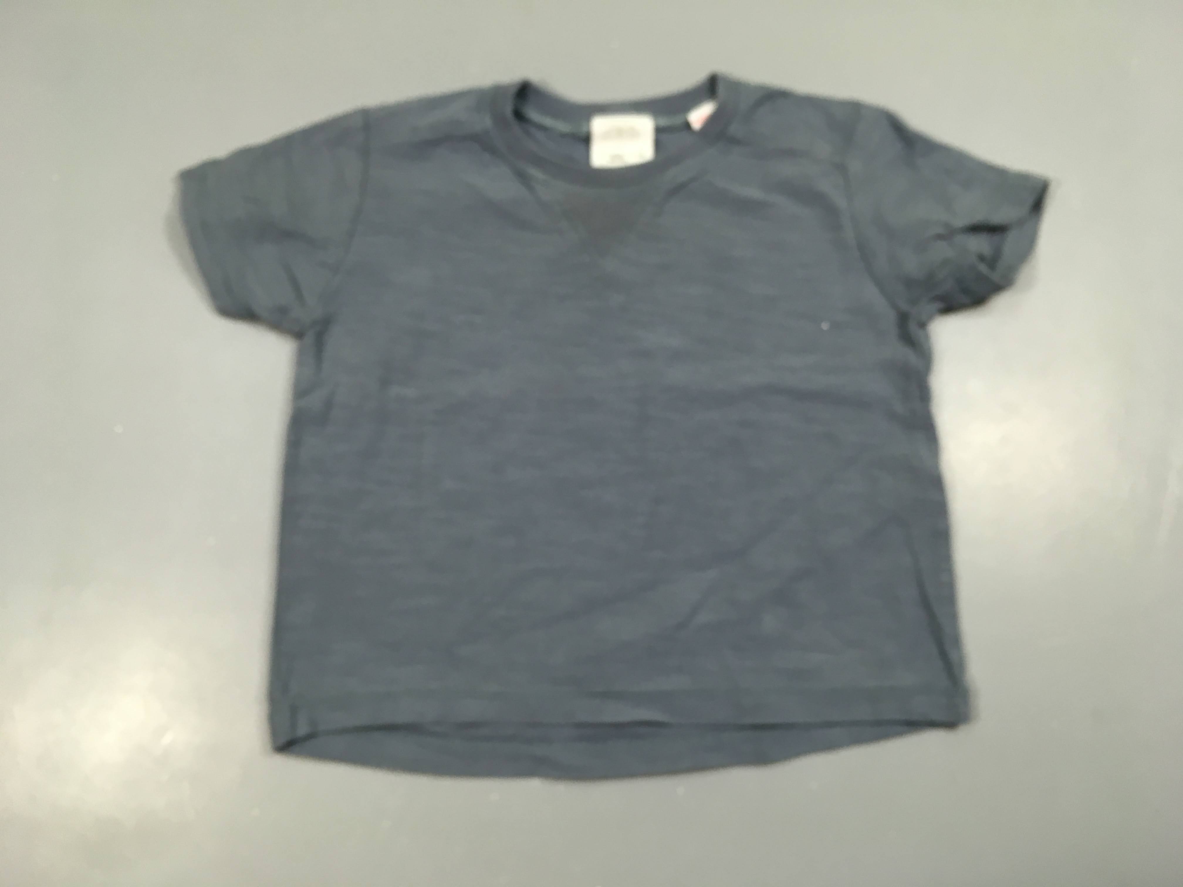 T-shirt m.c bleu flammé