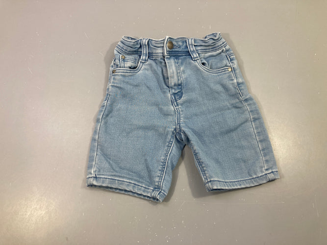 Bermuda denim clair Elastane détendu!, moins cher chez Petit Kiwi