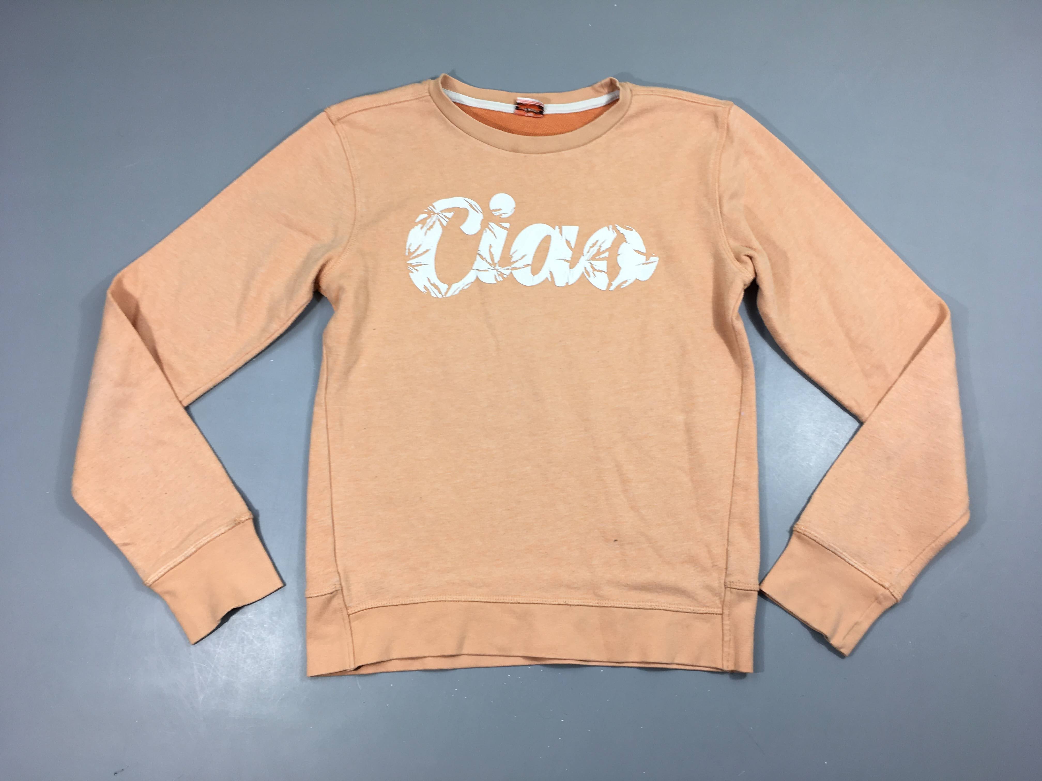 Sweat saumon Ciao Bouloché