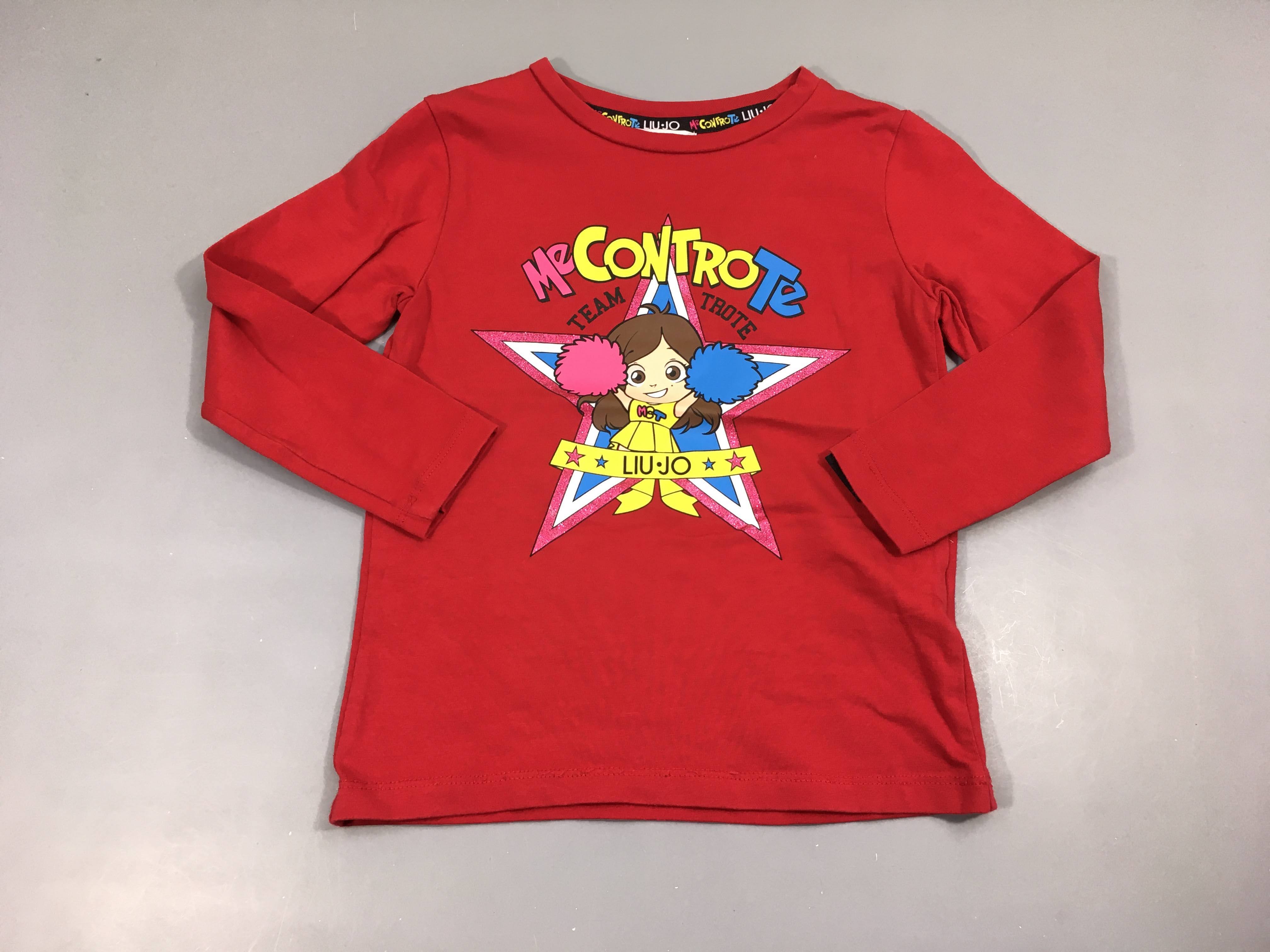 T-shirt m.l rouge Me Controte Liu.Jo