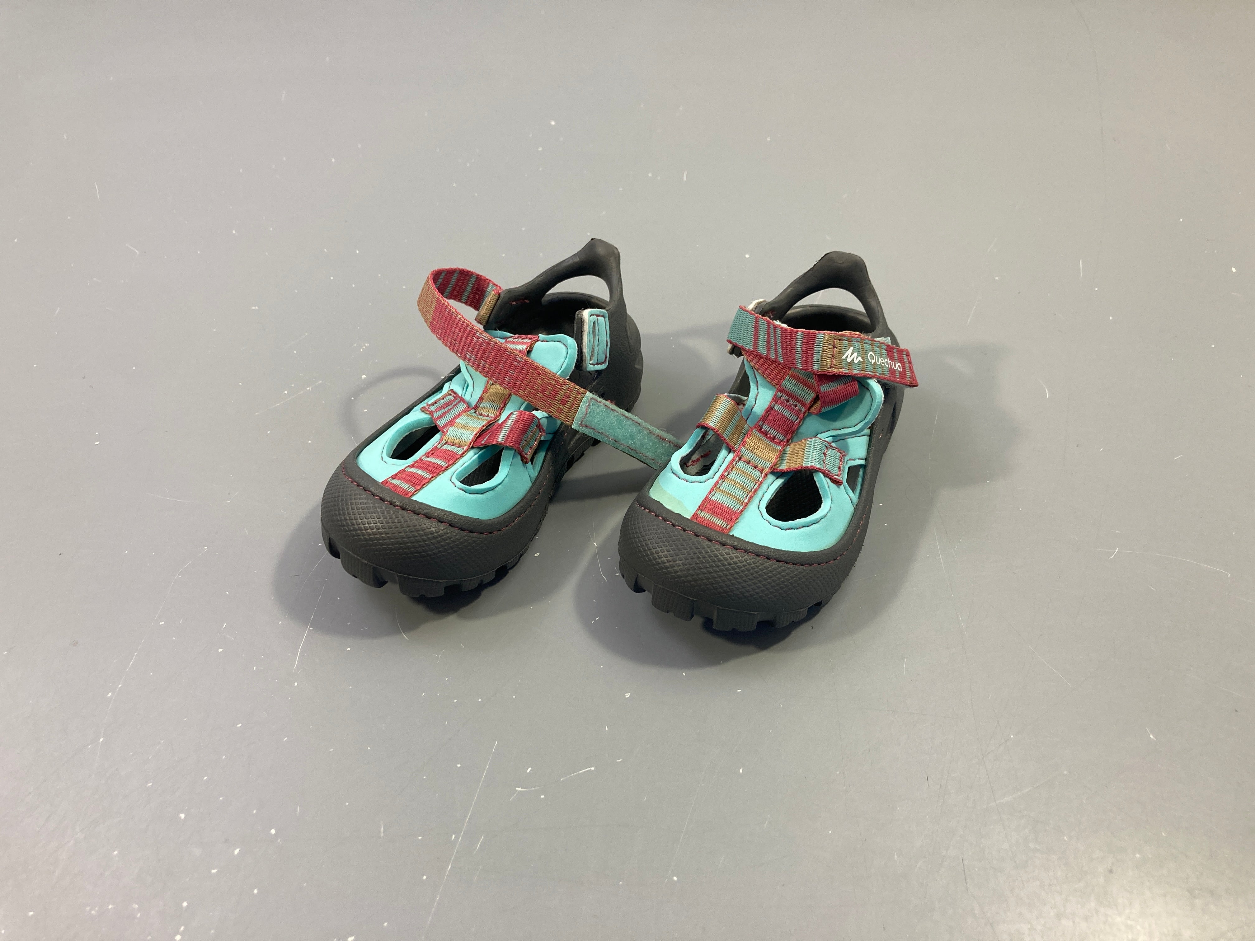Sandales d'eau noir/turquoise, P23
