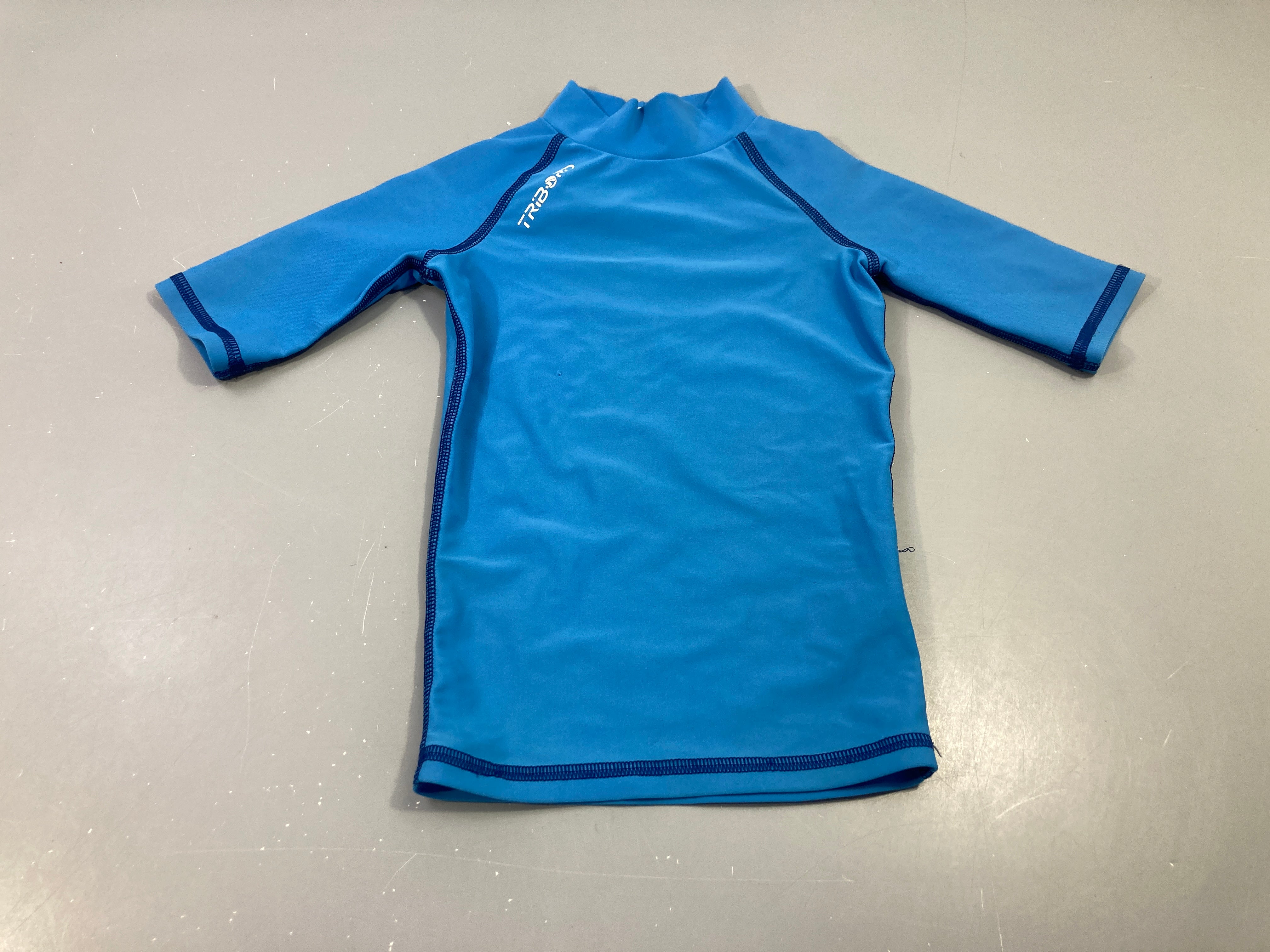 T-shirt m.c anti-uv bleu