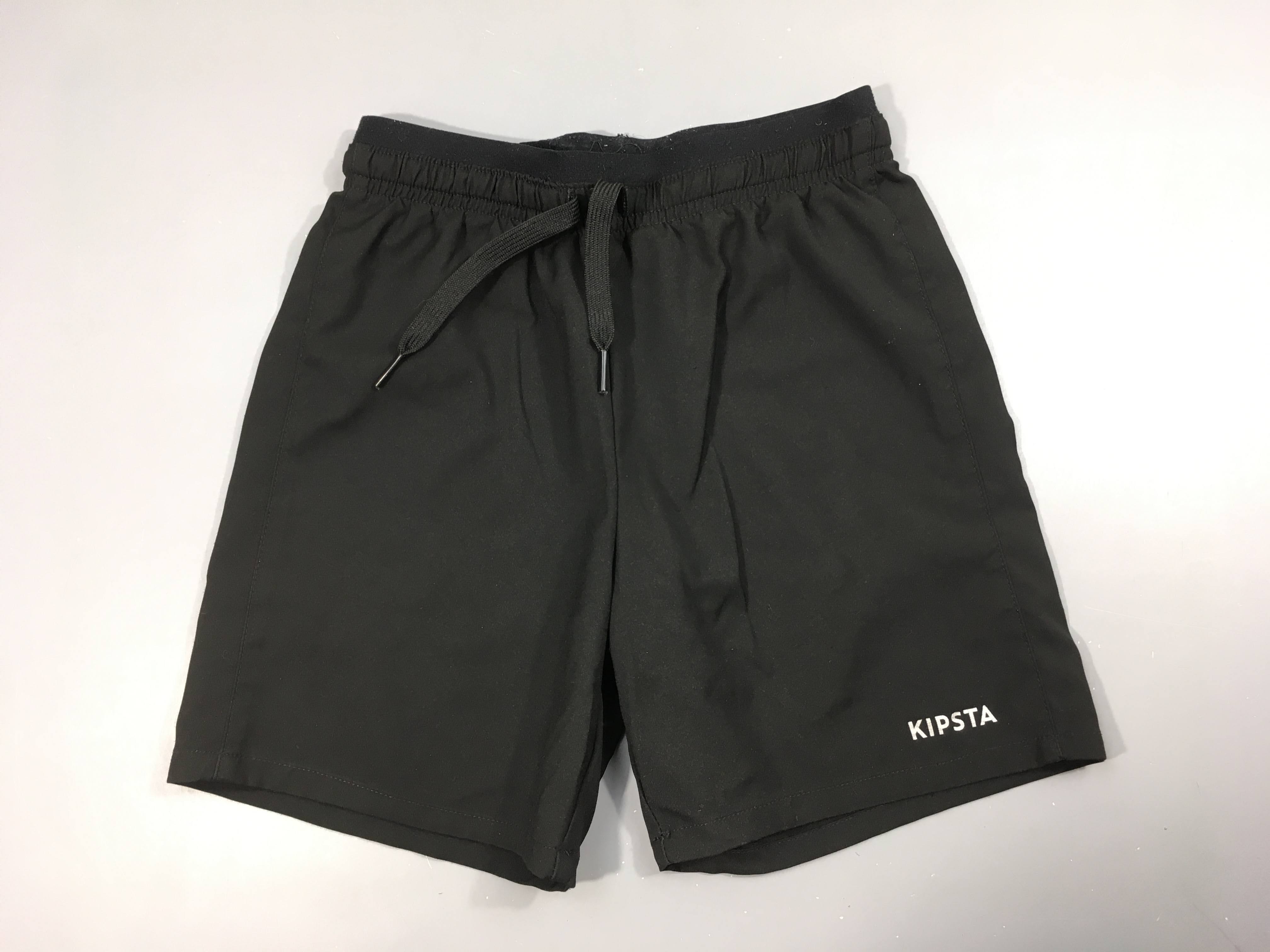 Short de sport noir Kipsta