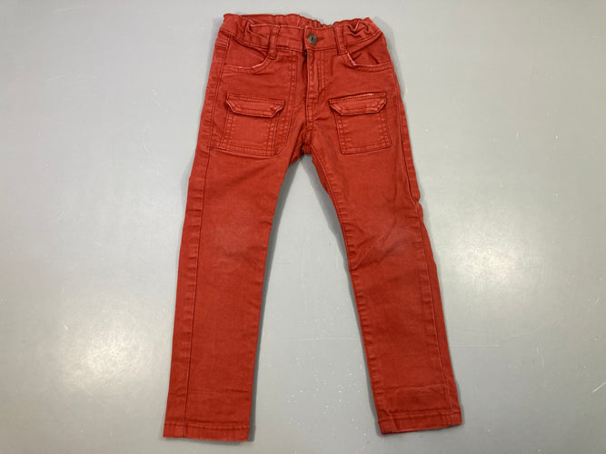 Pantalon rouille, moins cher chez Petit Kiwi