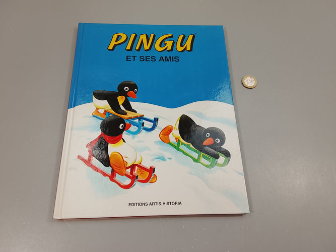 Pingu et ses amis(certaines pages collantes dû aux autocollants), moins cher chez Petit Kiwi