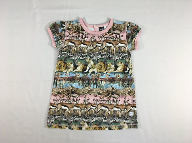 Robe m.c molleton animaux, moins cher chez Petit Kiwi