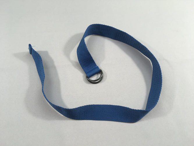 Ceinture textile bleue 72cm, moins cher chez Petit Kiwi
